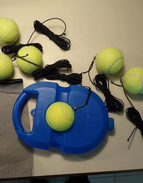 Load image into Gallery viewer, Tennis Trainer Rebound Ball Solo Tennis Training Equipment Self Tennis Pracitce
