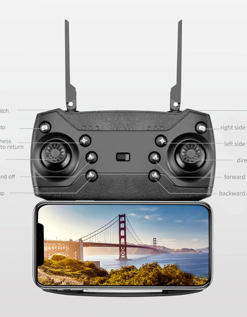 Load image into Gallery viewer, Mini Drone with Camera HD 1080P Foldable Quadcopter with 1 Battery - Black
