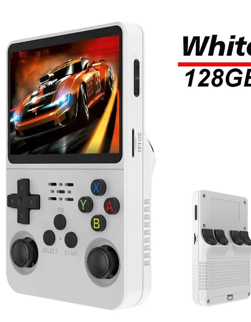 Load image into Gallery viewer, R36S Handheld Game Console 3.5 Inch IPS Screen 64G Linux Portable Video Games Player Open Source System Arcade Retro Games
