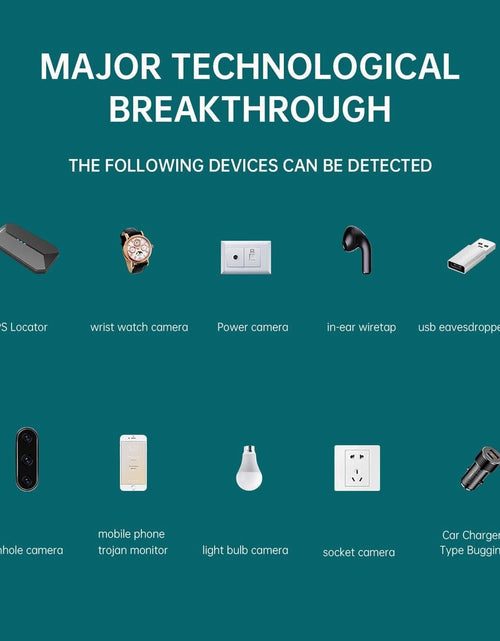 Load image into Gallery viewer, Hidden Camera Detectors, Hidden Devices Detector, Spy Camera Detector, Bug Detec
