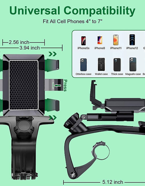 Load image into Gallery viewer, Universal Car Phone Holder Mount 360 Degree Rotation Dashboard Cell Phone Holder
