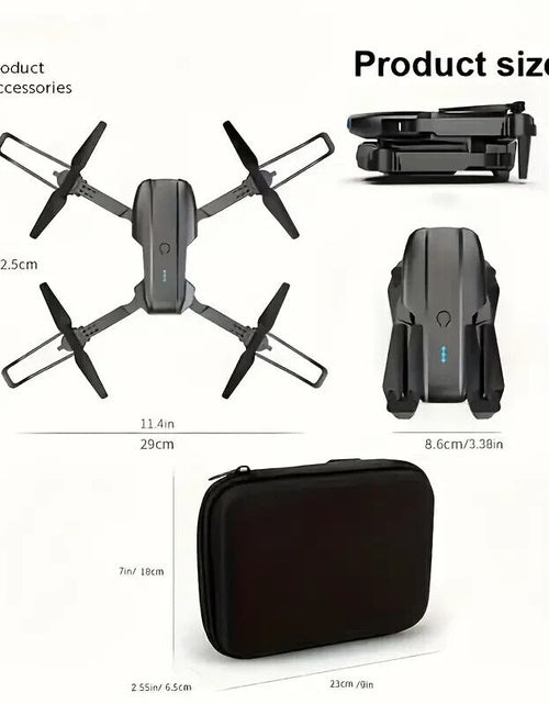 Load image into Gallery viewer, Mini Drone with Camera HD 1080P Foldable Quadcopter with 1 Battery - Black
